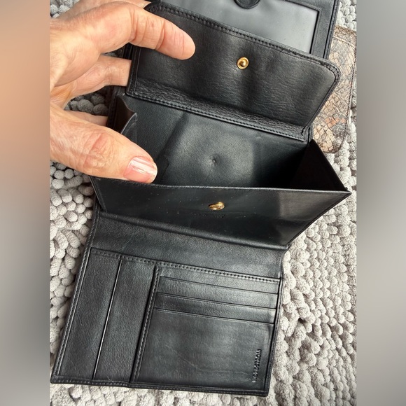 2 Nordstrom leather wallets; wristlet and trifold.  Like new. Beautiful - Picture 15 of 16